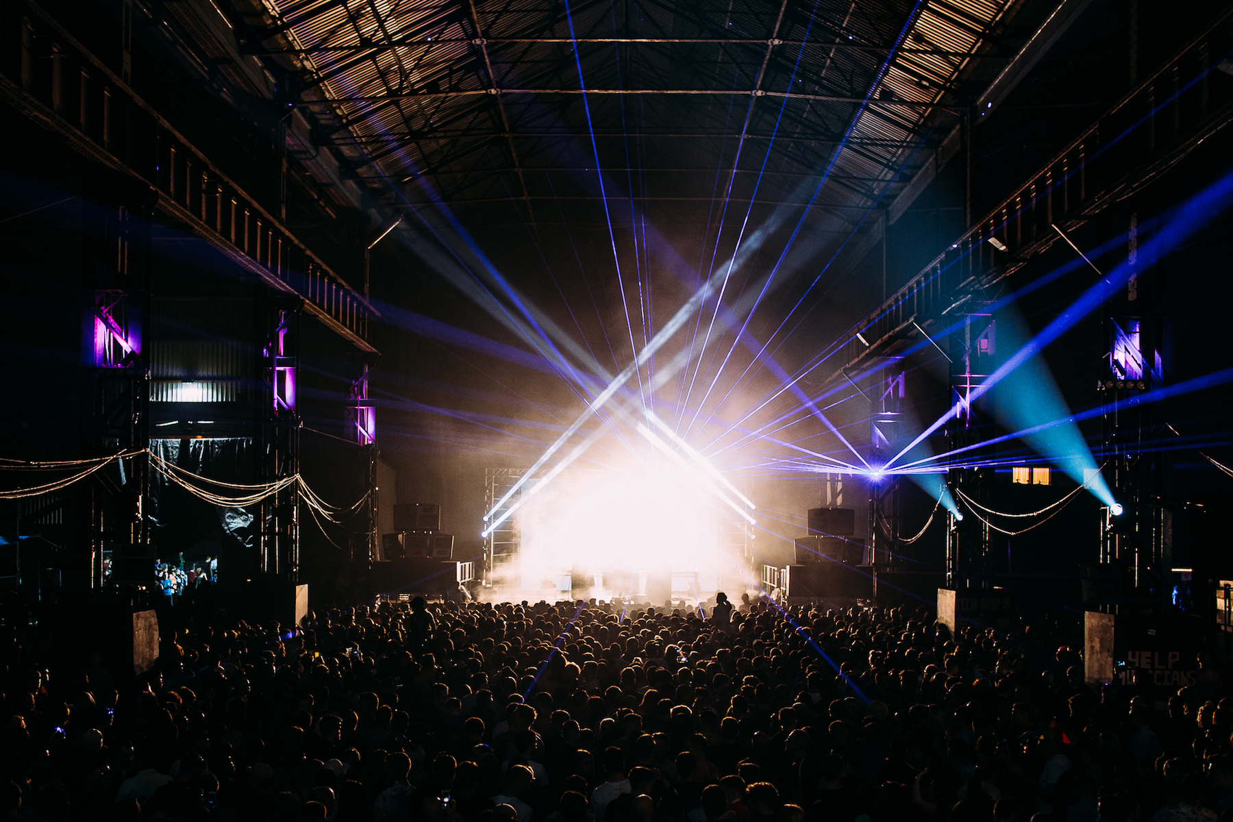 AVA Festival 2018 Light Show