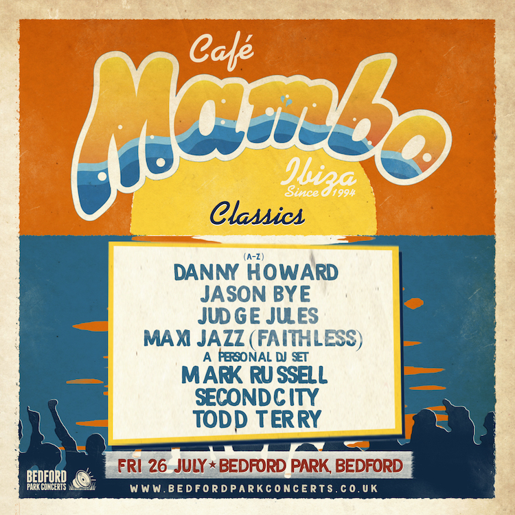 CAFÉ MAMBO 2019 brings IBIZA CLASSICS to BEDFORD PARK!