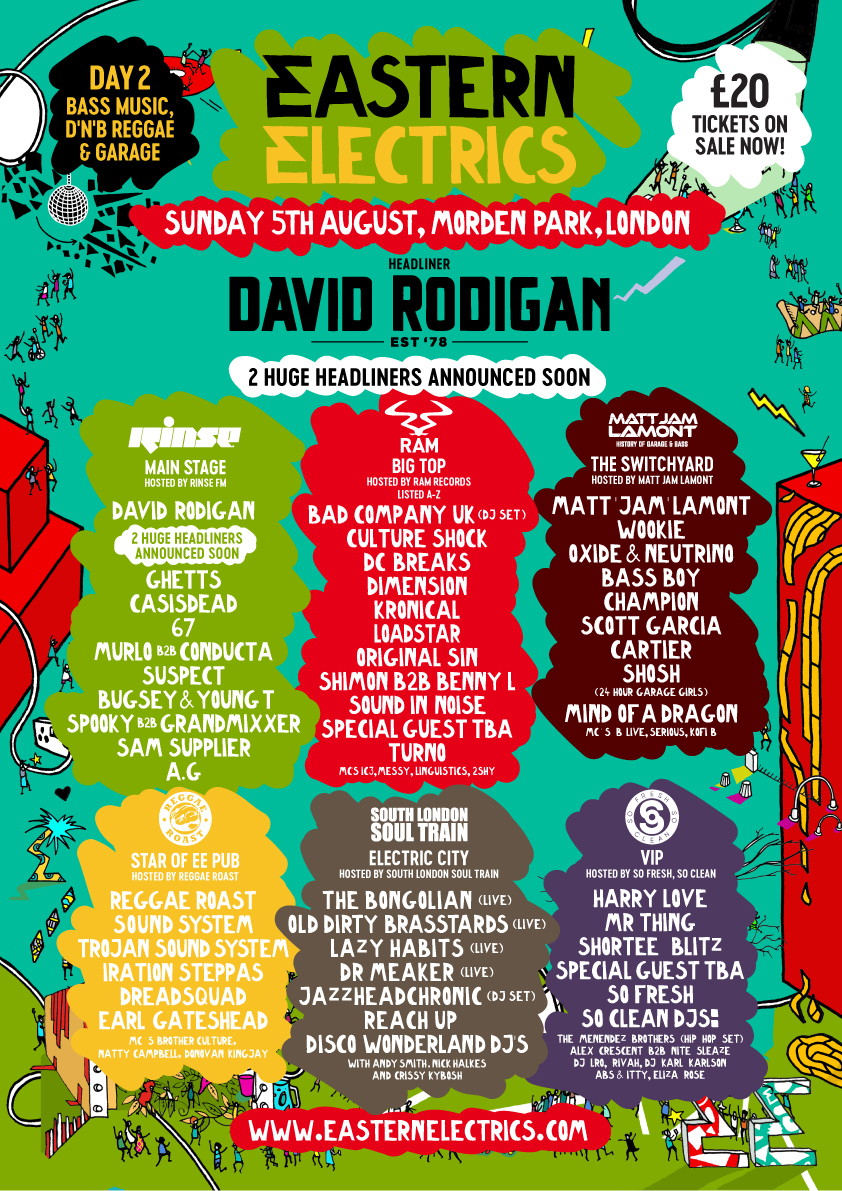 Eastern Electronics Line Up Day 2