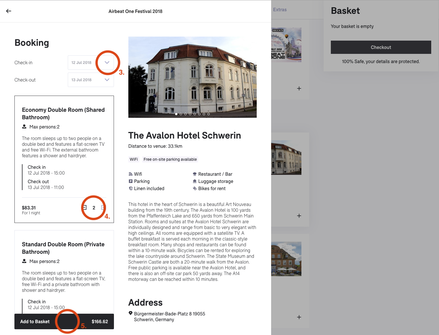 Festicket Hotel Discount How To Step1_2